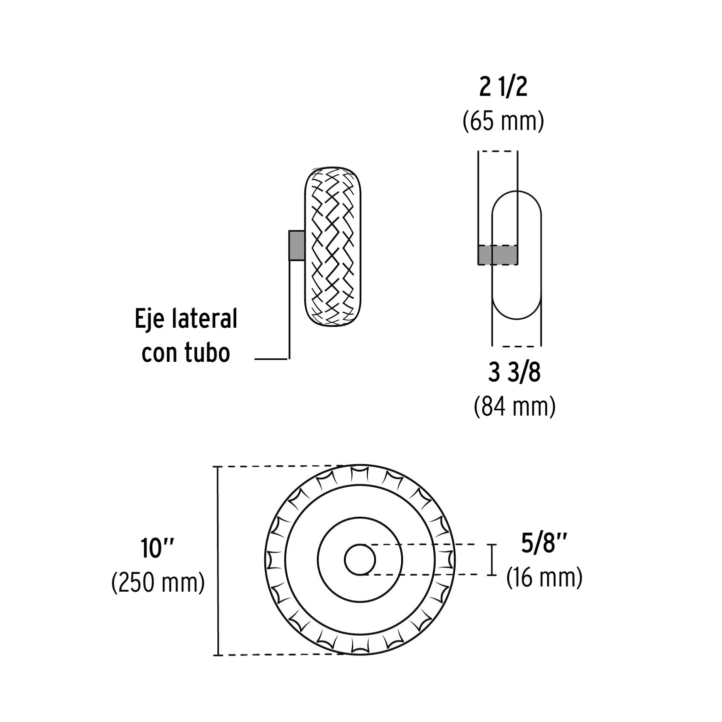 Hidrolavadora con motor a gasolina, 2,800 PSI, Truper